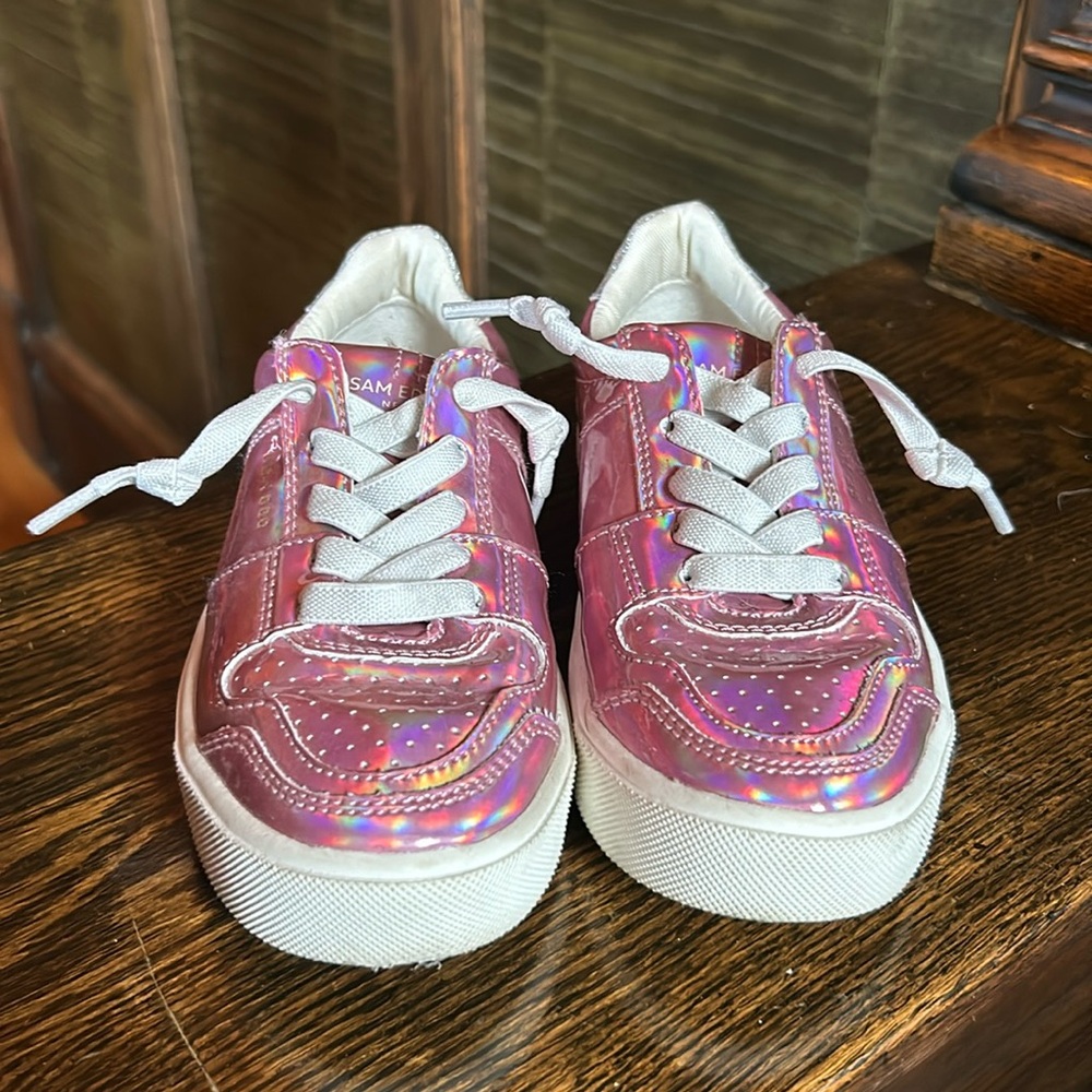 Pink Sam Edelman Kids Sneakers, size 12